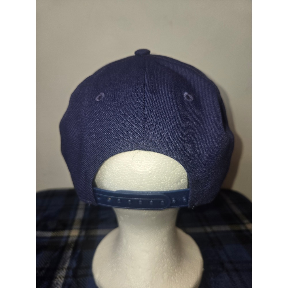 New Era A-Frame Nashville Predators NHL Snapback Hat Navy Blue OSFM - Picture 3 of 5